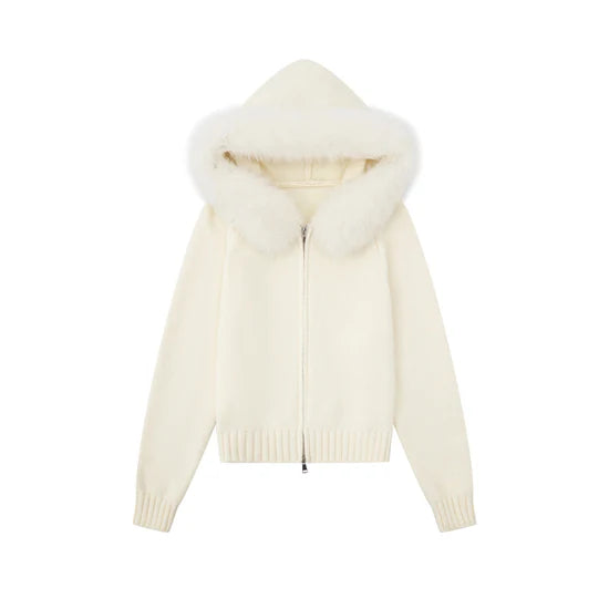Mia - Fur Cardigan