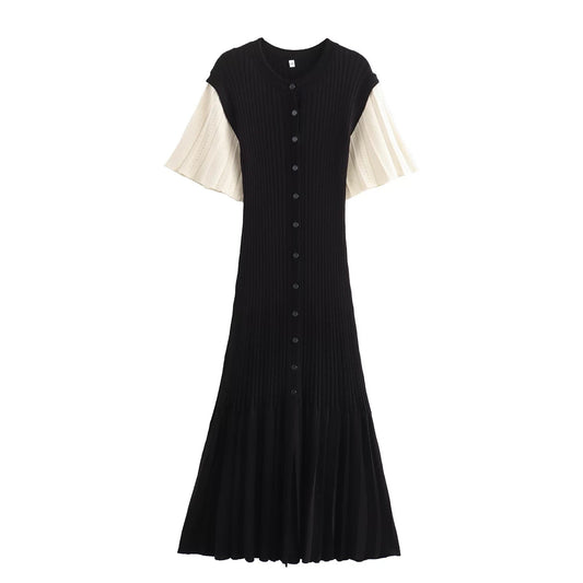 Sommerkleid - Schwarz