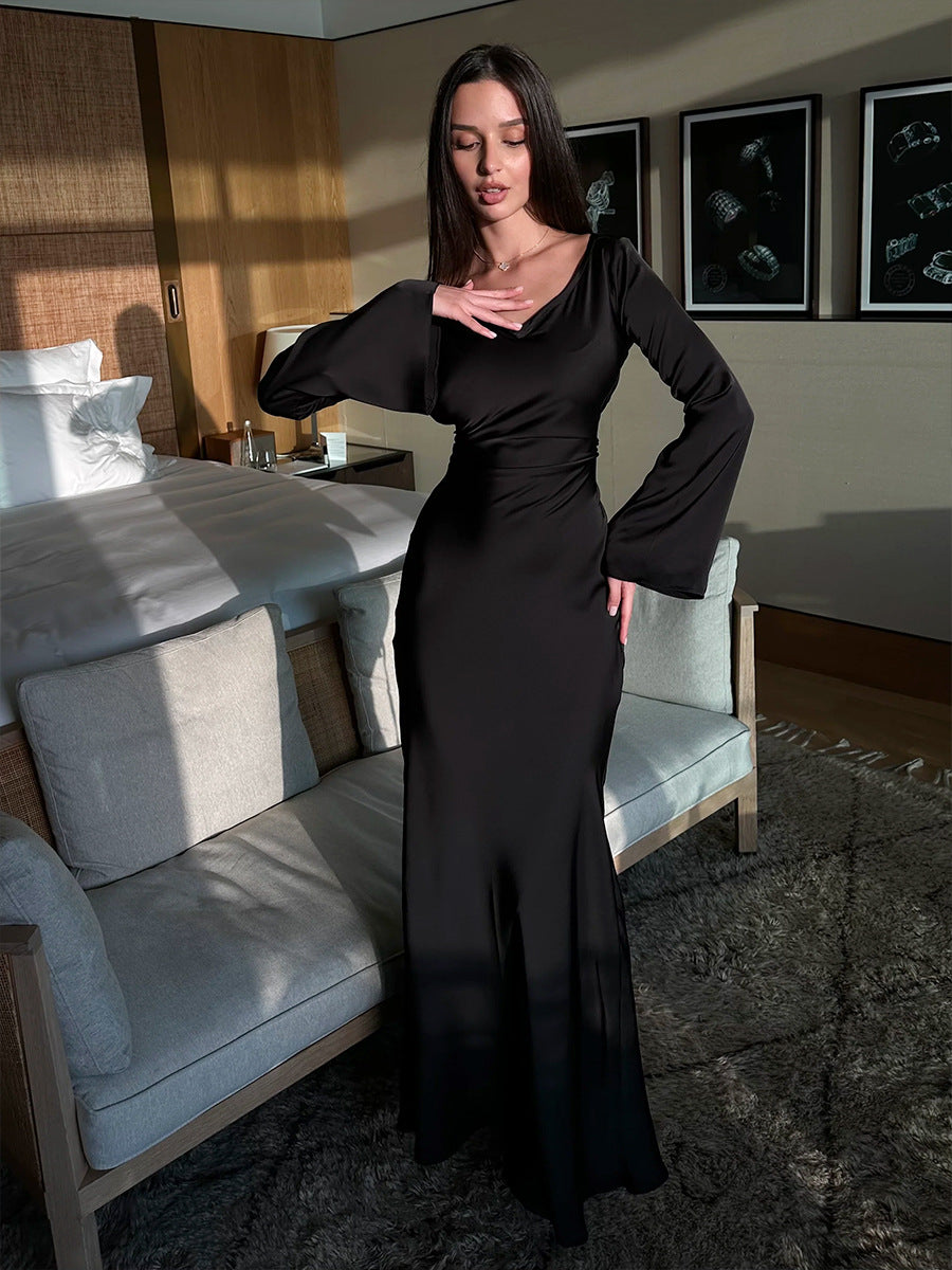 Gamine Long Sleeve Dress