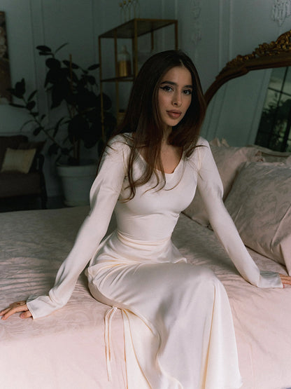 Gamine Long Sleeve Dress