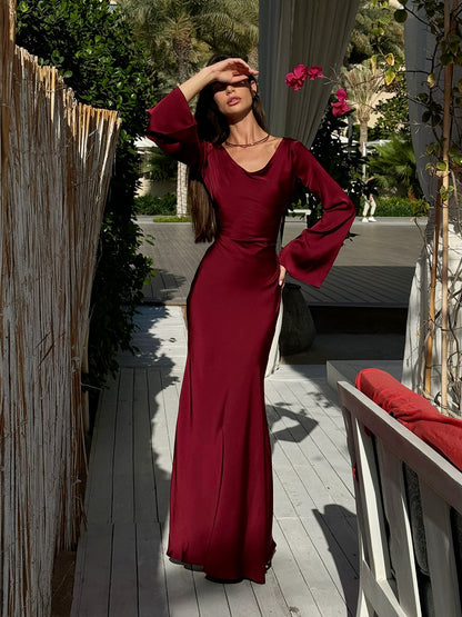 Gamine Long Sleeve Dress