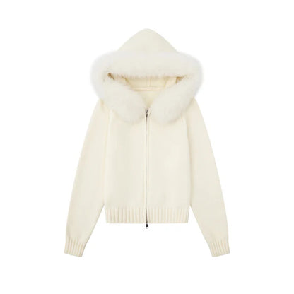 Mia - Fur Cardigan