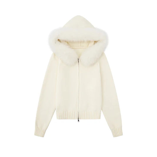 Mia - Fur Cardigan