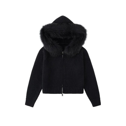 Mia - Fur Cardigan
