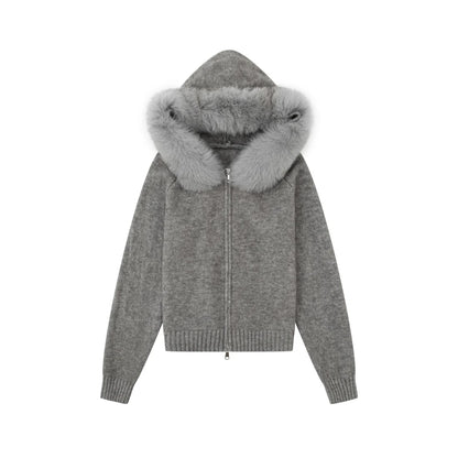 Mia - Fur Cardigan